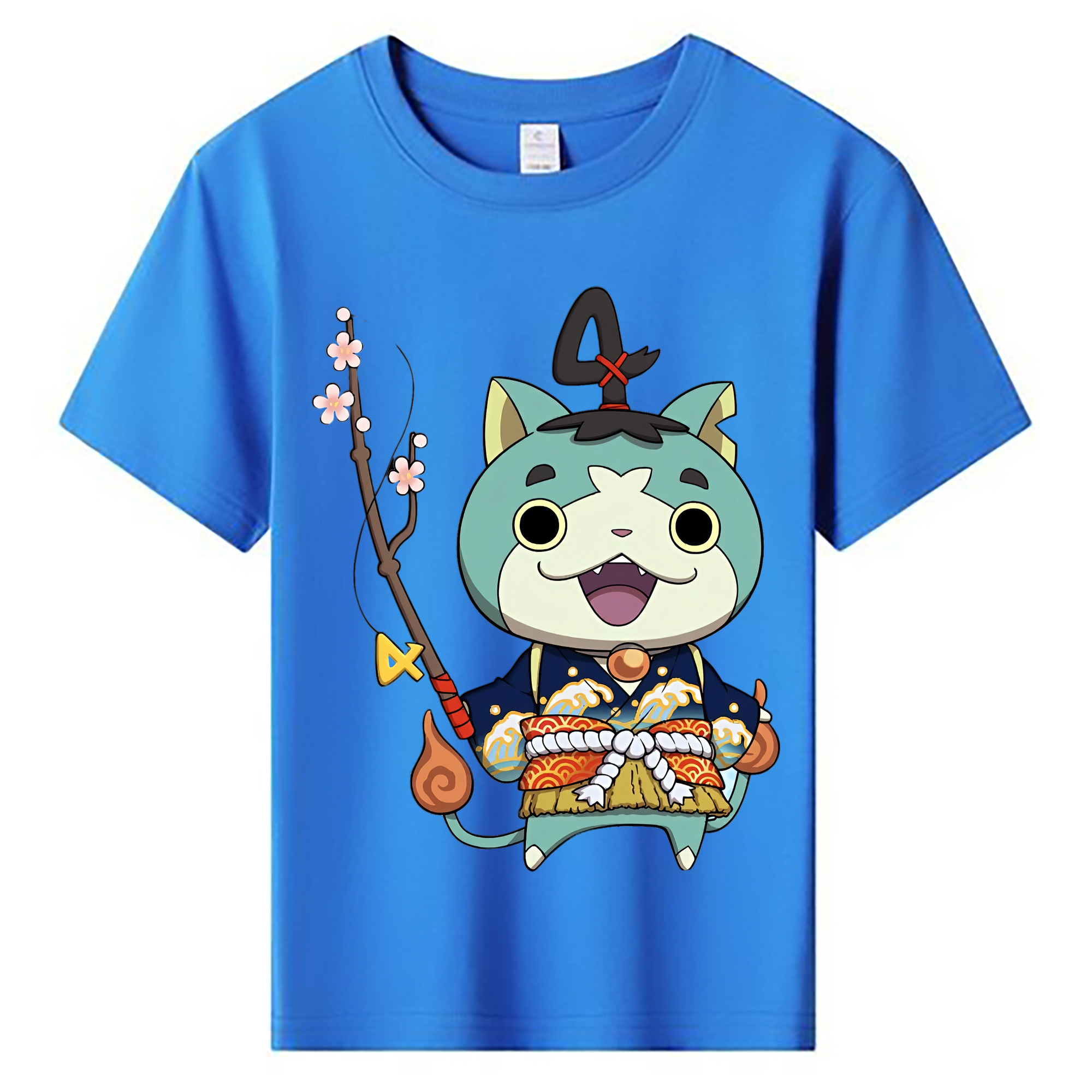 （画像用） 妖怪ウォッチ Yo-kai Watch 綿100％キッズTシャツ（フロントプリント）